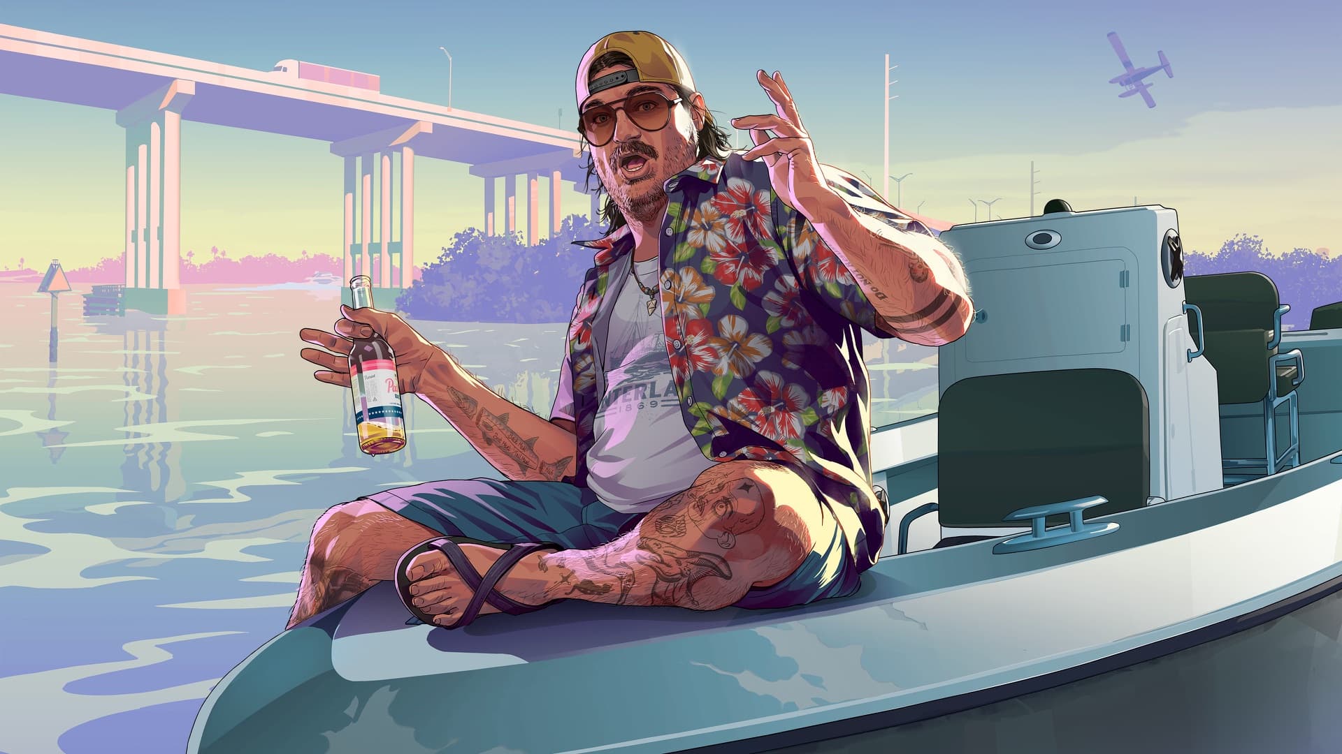 Cal Hampton Landscape — official GTA VI artwork featuring cal hampton, published in Rockstar Games’ downloadable media library.
