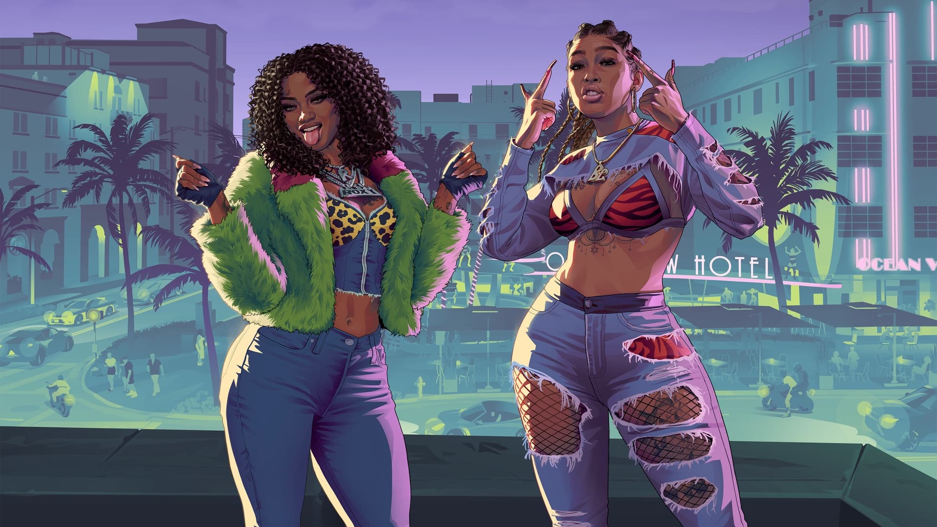 Real Dimez Landscape — official GTA VI artwork featuring real dimez, published in Rockstar Games’ downloadable media library.