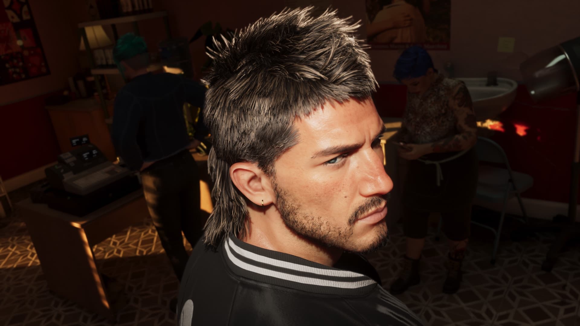 ULTIMATE EDITION SARAS SALON 02 — official GTA VI screenshot featuring Ultimate Edition content, published in Rockstar Games’ downloadable media library.