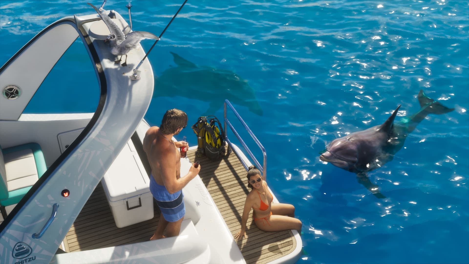 ULTIMATE EDITION SQUALO 03 — official GTA VI screenshot featuring Ultimate Edition content, published in Rockstar Games’ downloadable media library.