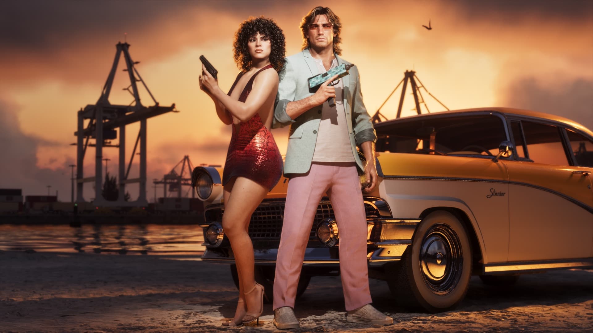 VINTAGE VICE CITY PACK 02 — official GTA VI screenshot featuring vice city, published in Rockstar Games’ downloadable media library.
